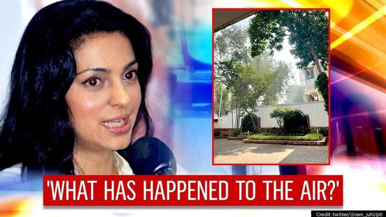 Juhi Chawla 'inhales only dust' during walk at balcony, says 'maybe lockdown wasn't bad'