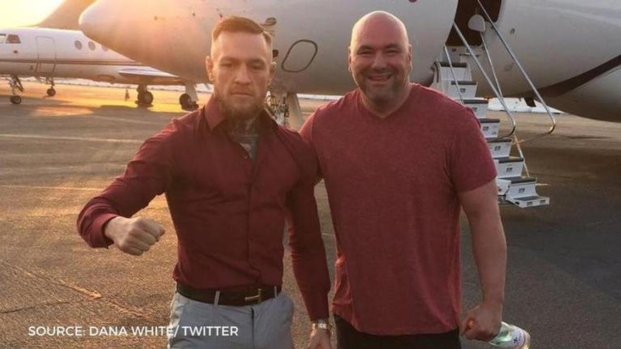 conor mcgregor and Dana White