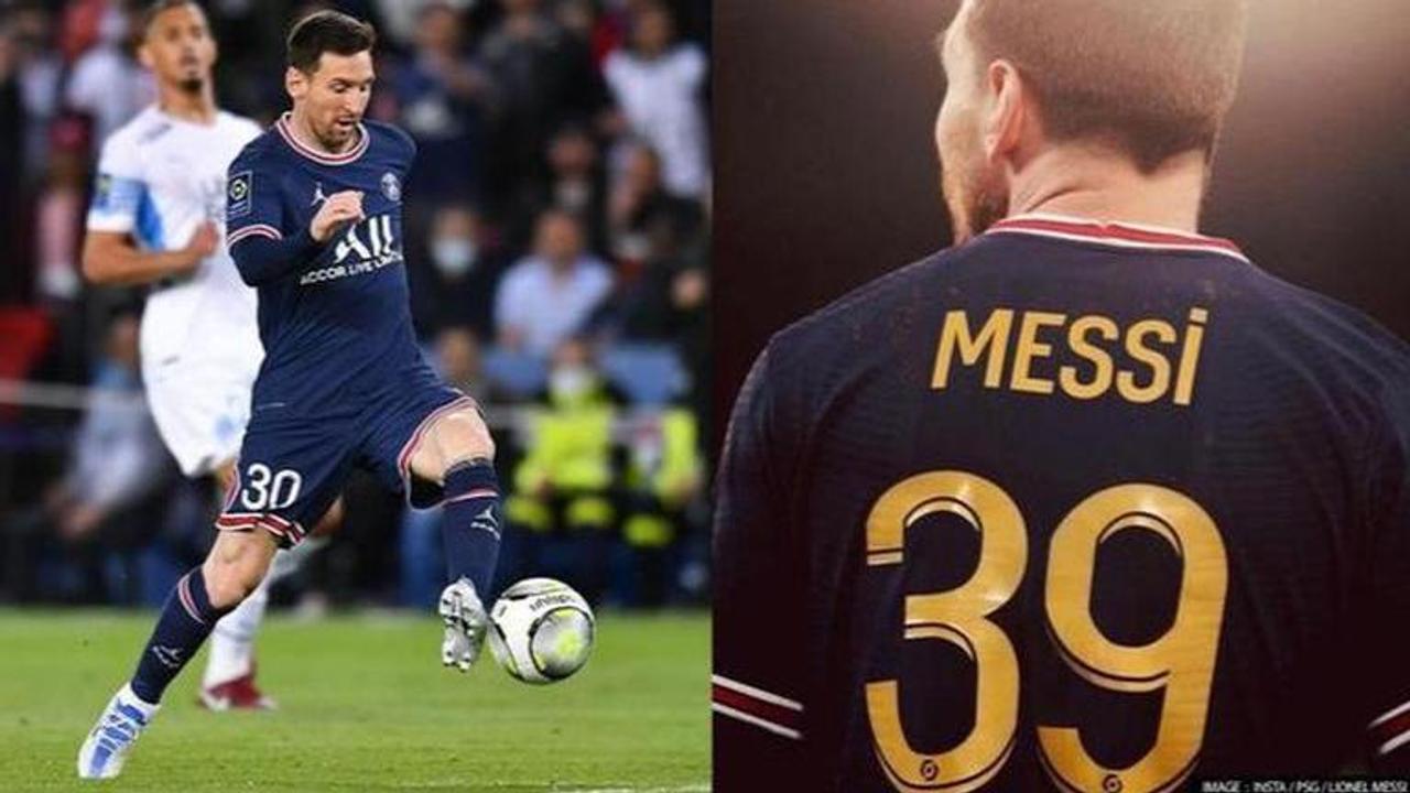 Lionel Messi jersey number