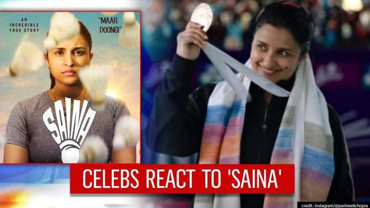 Saina Nehwal has sweet response to Parineeti Chopra film's teaser; celebs shower praises