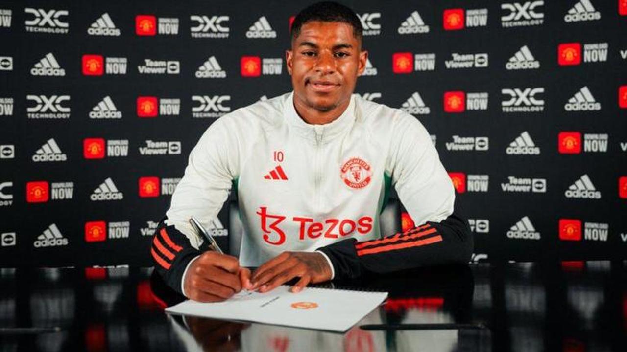 Marcus Rashford extends Man United stay, signs contract until 2028