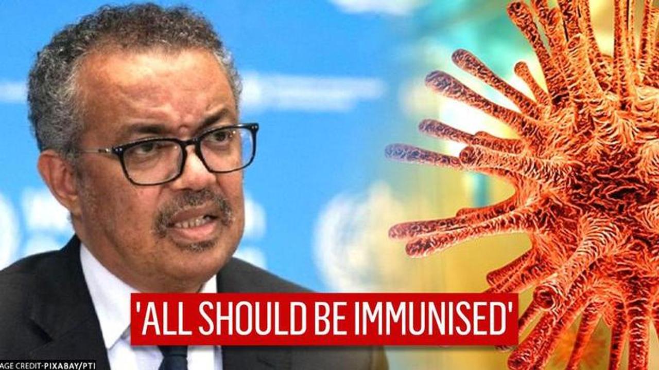 COVID-19: WHO chief urges equal distribution of vaccine to all people at risk