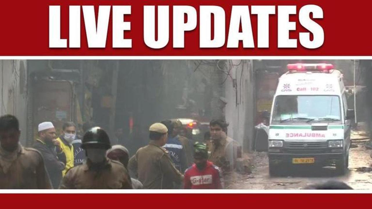 Delhi fire