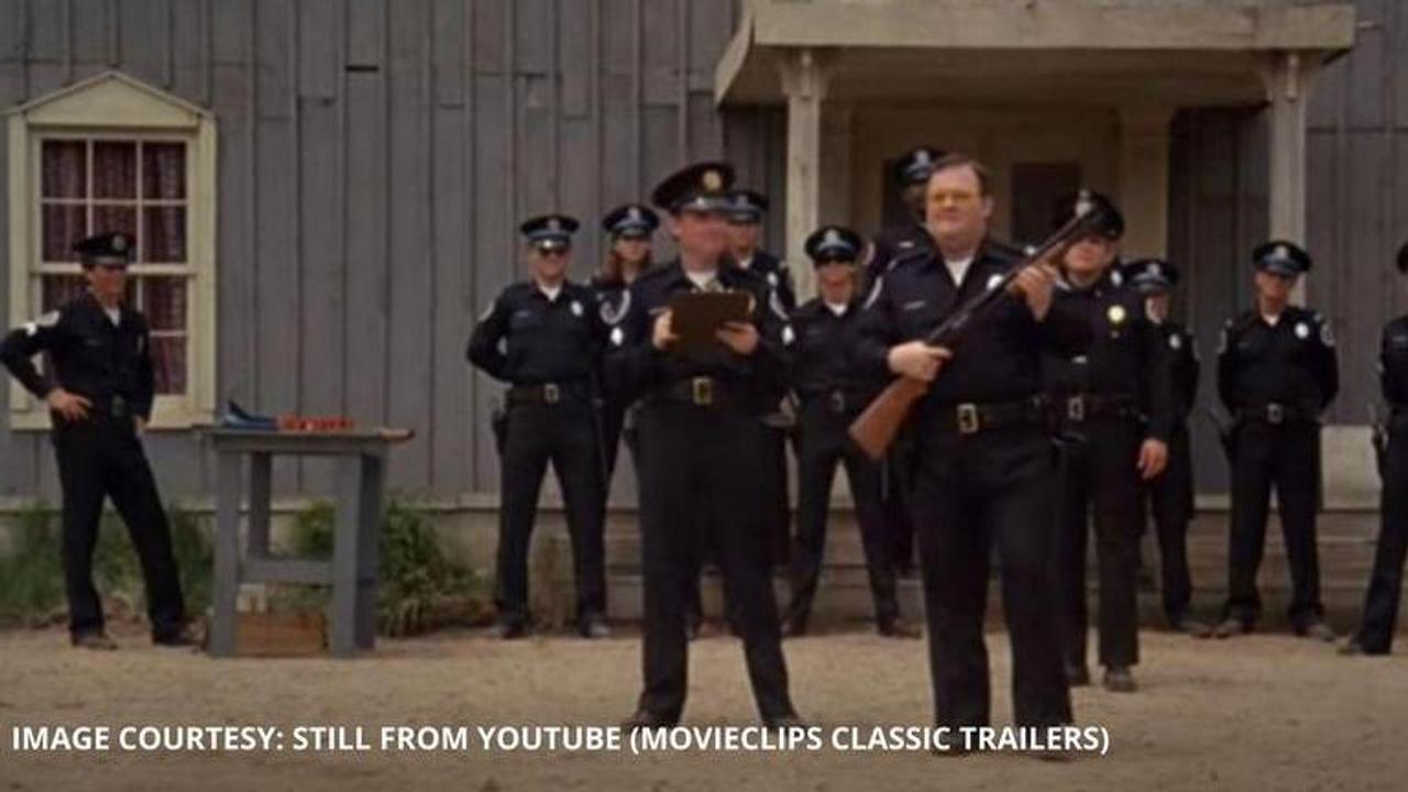 Police academy filming location