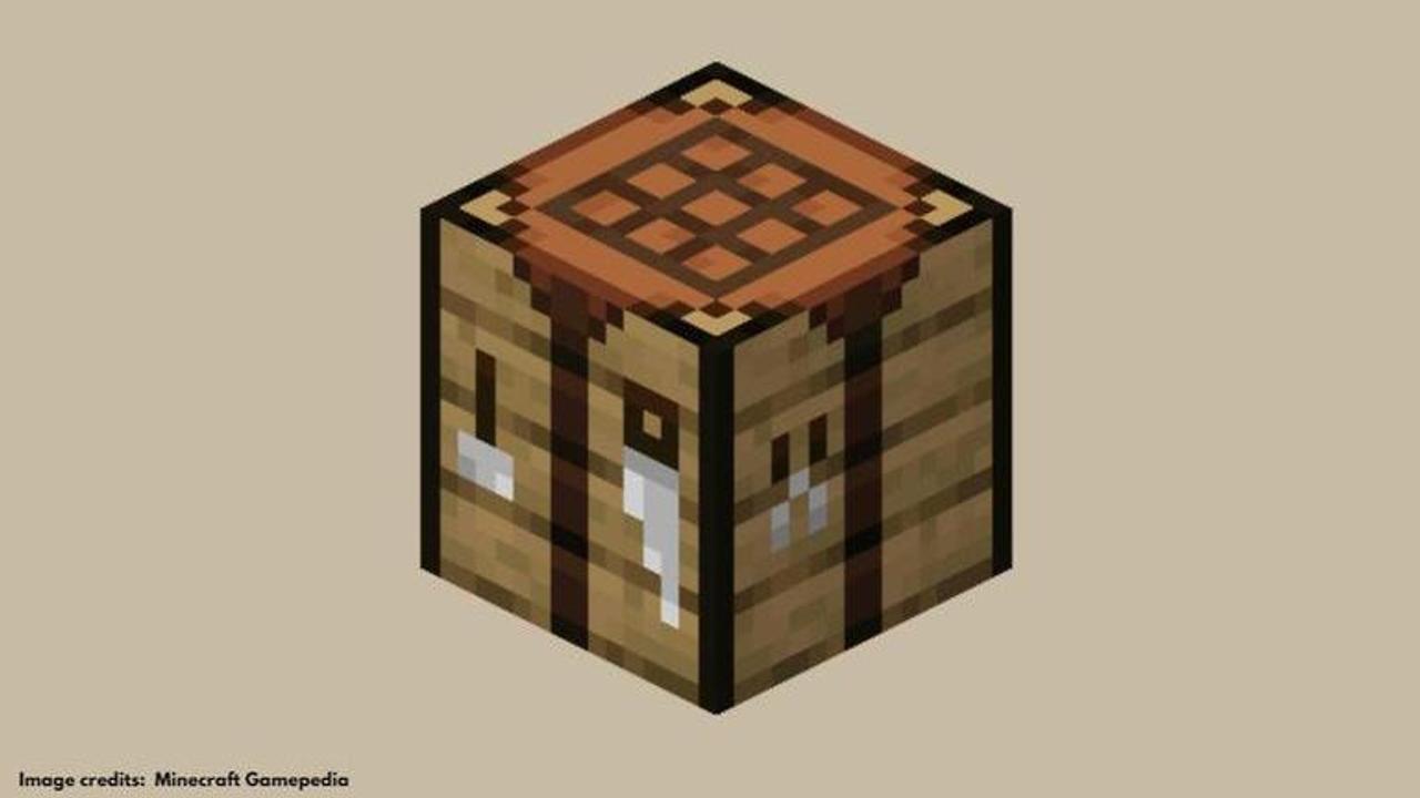 Minecraft crafting table