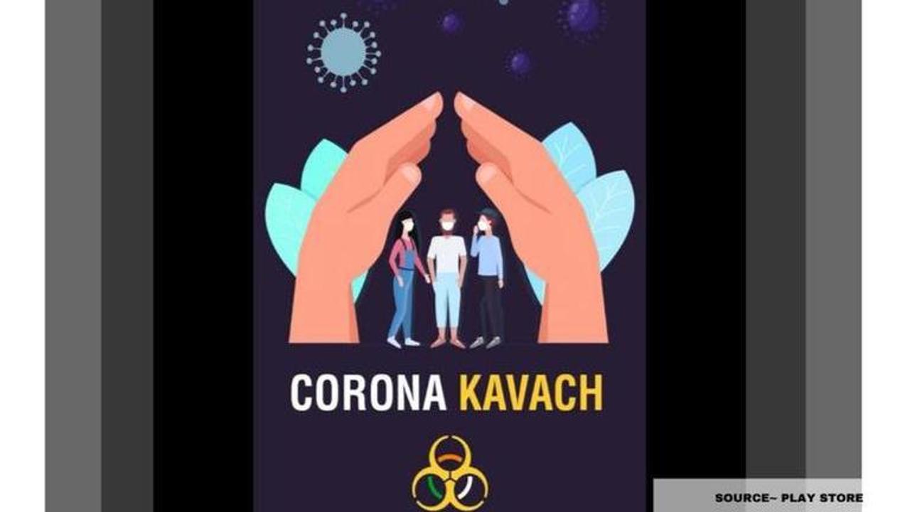 what is the corona kavach app