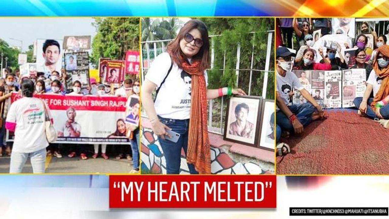 Sushant Singh Rajput's friend Smita gets emotional about Kolkata rally, says city 'roared'