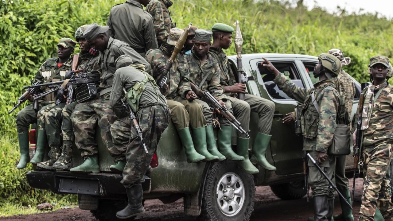 M23 rebels in Congo