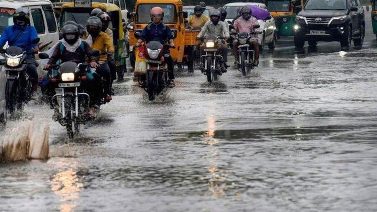 Delhi rains