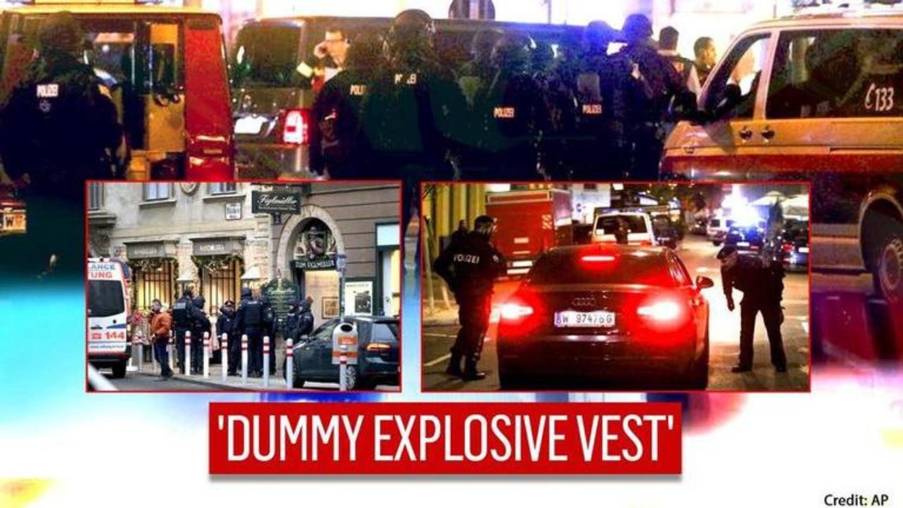 Vienna Synagogue Shooting: Explosive vest worn by attacker is 'fake' says Police