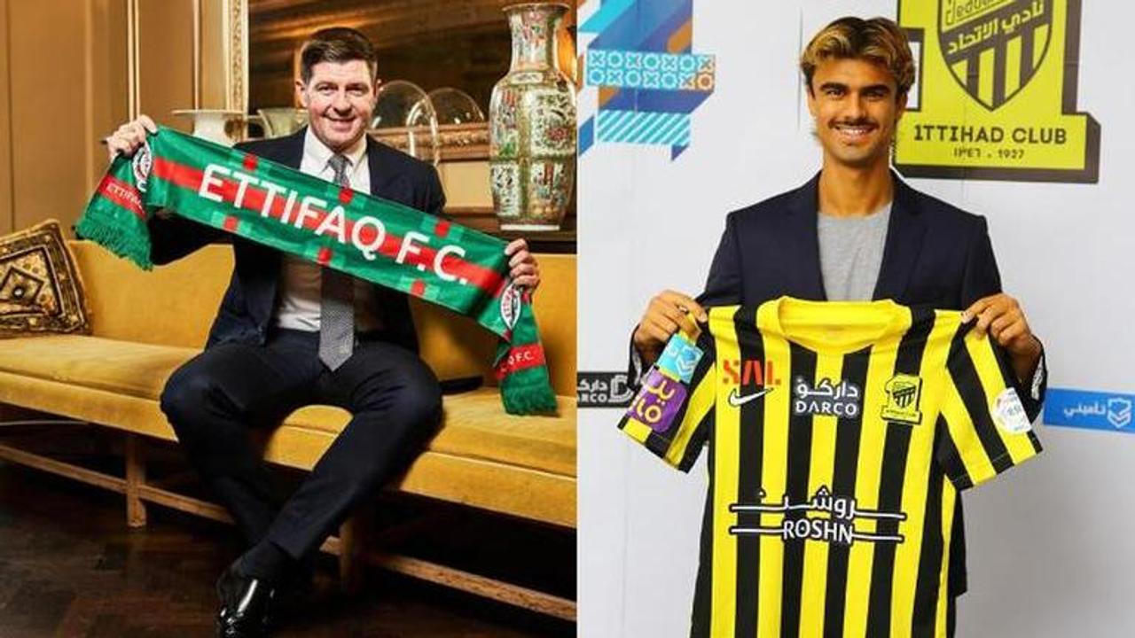 Jota joins Saudi champions Al-Ittihad, Steven Gerrard announced as Al-Ettifaq manager