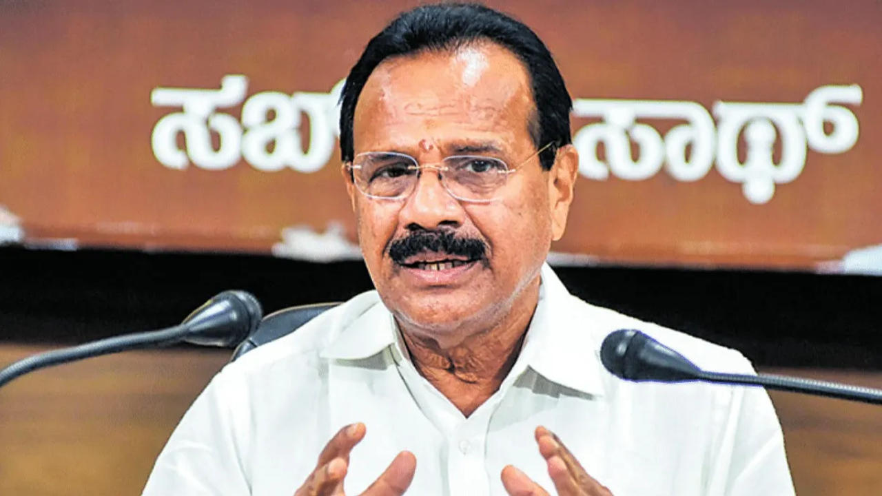 Former CM and BJP MP DV Sadananda Gowda.