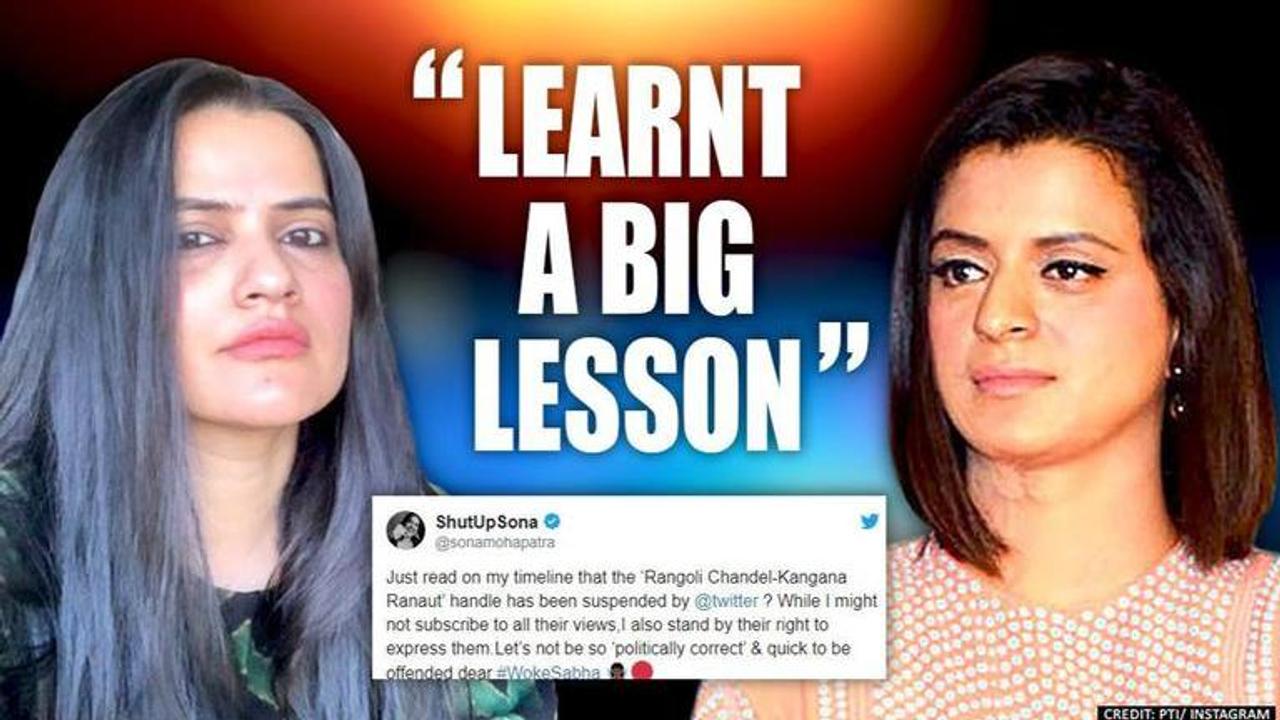 Sona Mohapatra reacts to row on tweet about Rangoli, says, 'It was completely misread'