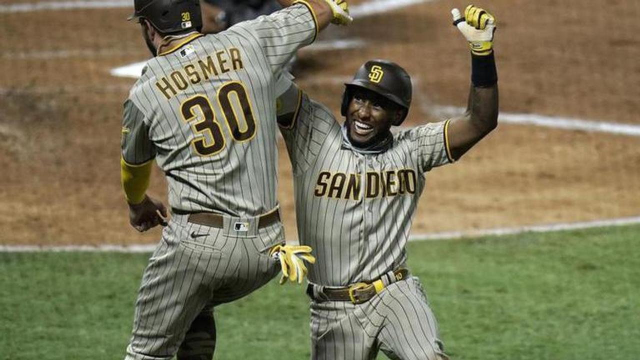 Castro gets big hit after trade, Padres rout Angels 11-4