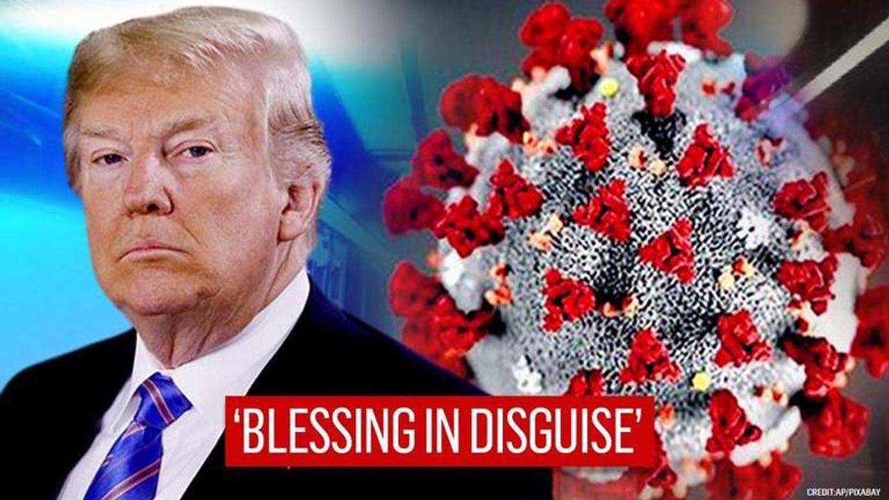 Trump says it's 'blessing from God that I caught COVID-19' in new video address