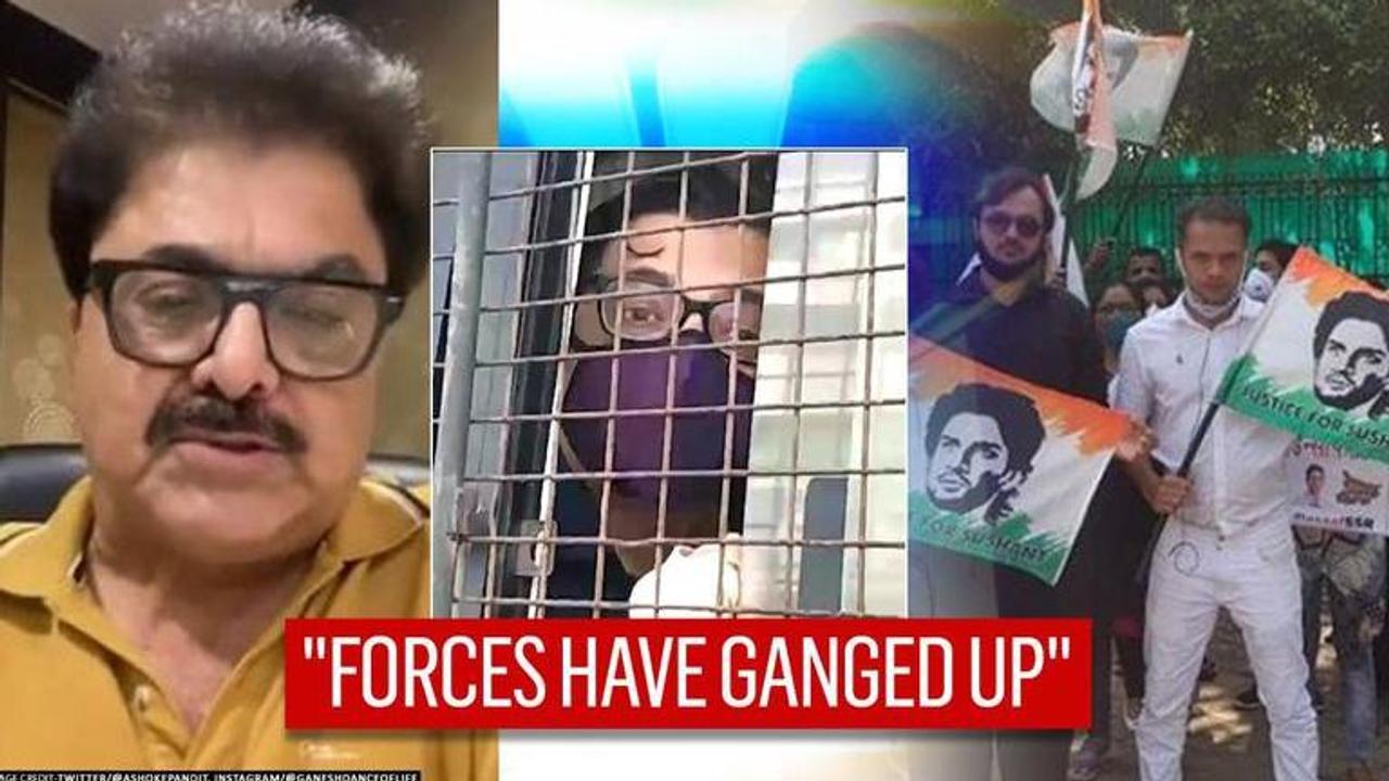 Arnab Goswami gets fiery solidarity message from Ashoke Pandit, Sushant fans plan protest