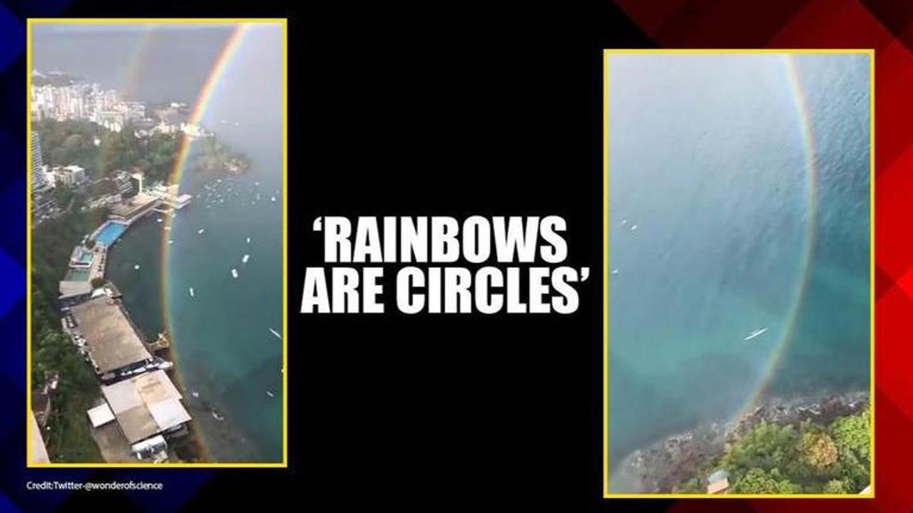 Brazil: Amusing clip busts popular myth, proves 'Rainbows are circles'