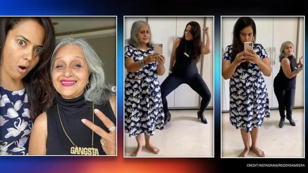 Sameera Reddy's mother-in-law steals her thunder as they ace Flip the Switch challenge