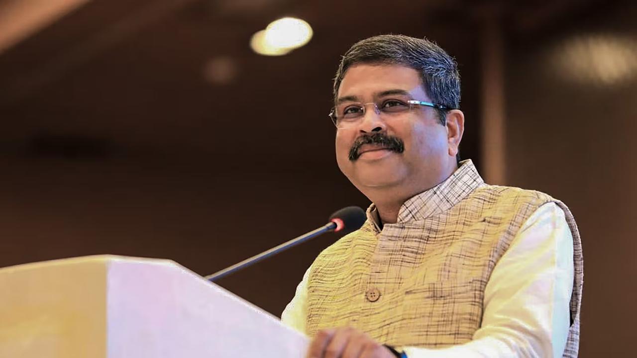 Union education minister Dharmendra Pradhan