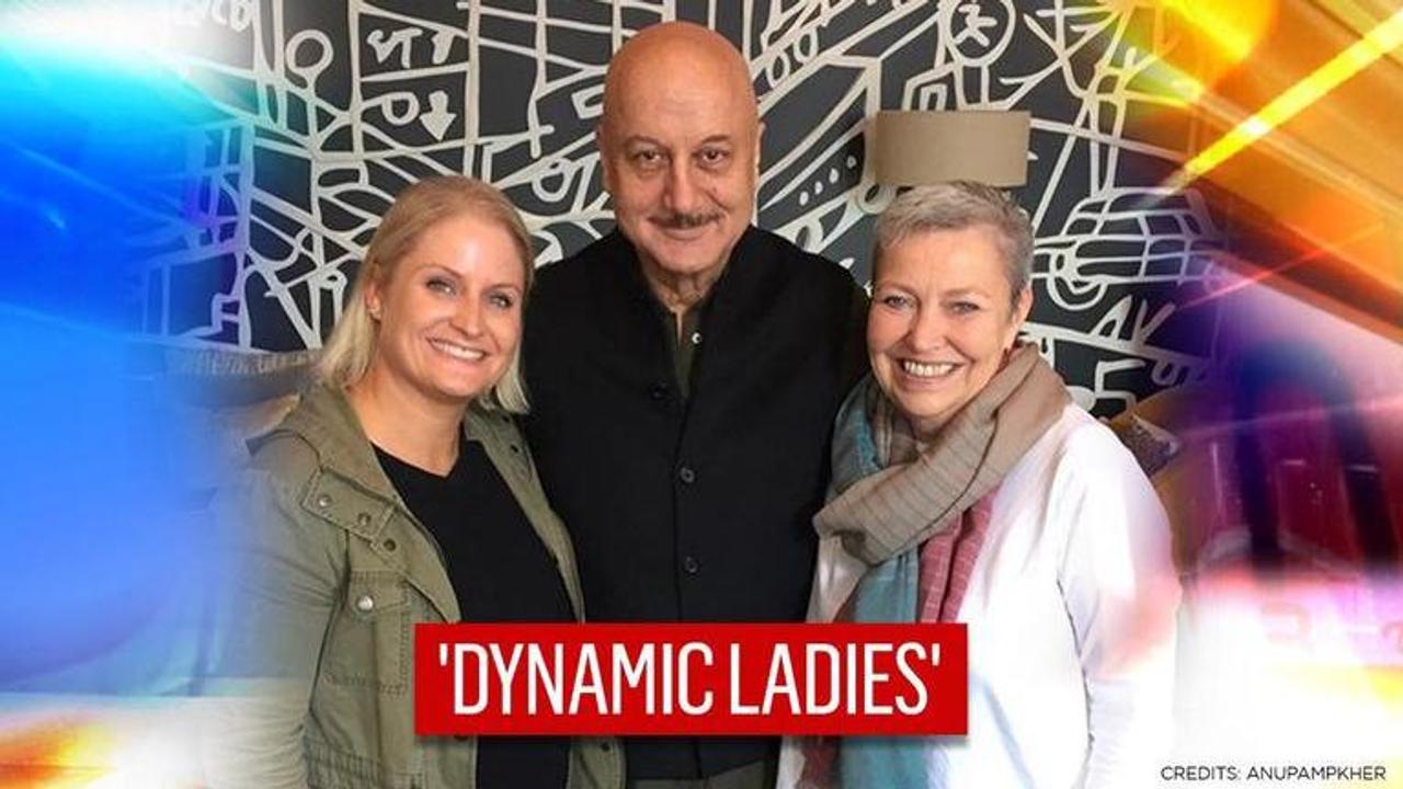 Anupam Kher pens heartfelt post for managers Ruth Young, Lisa Wright, says 'so fortunate'