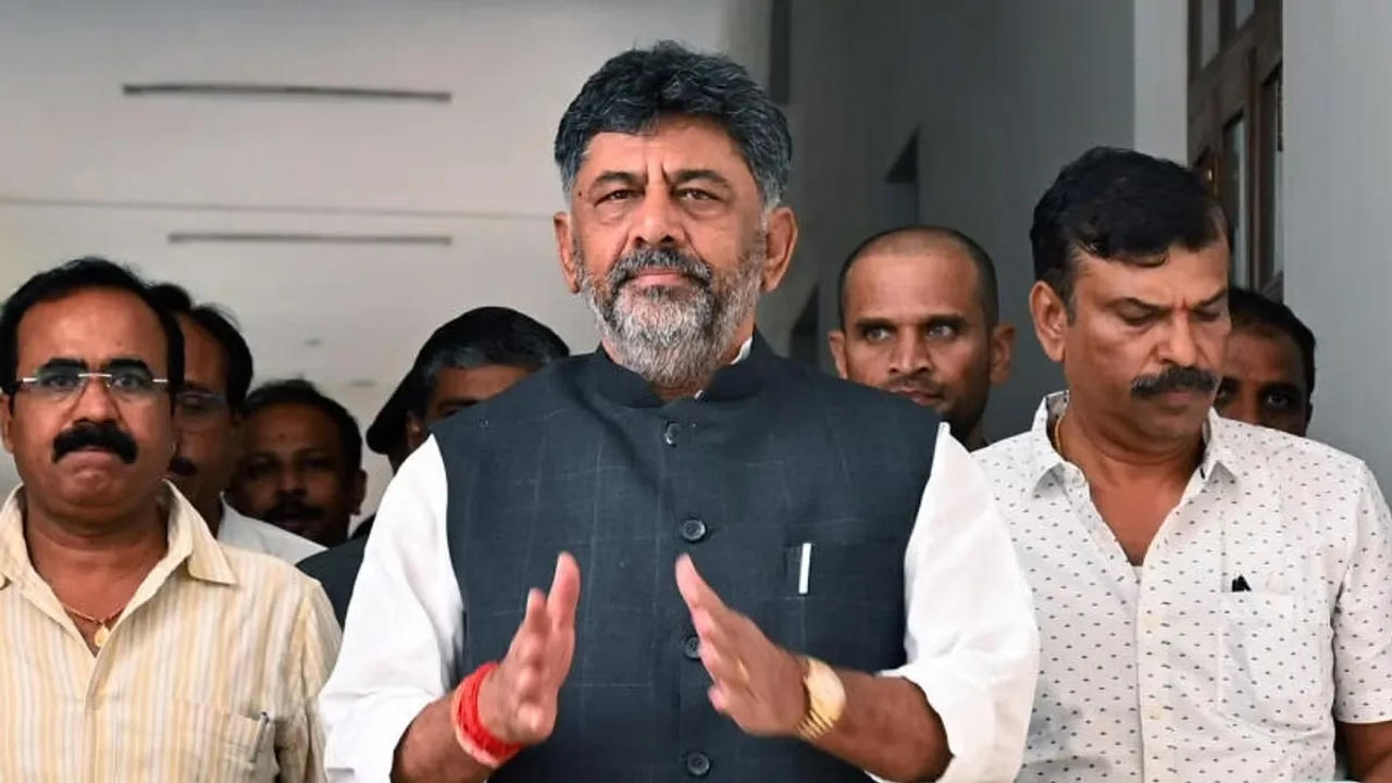 Karnataka Dy CM DK Shivakumar