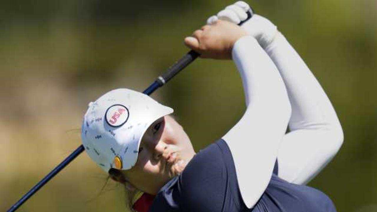 American Solheim Cup player Angel Yin