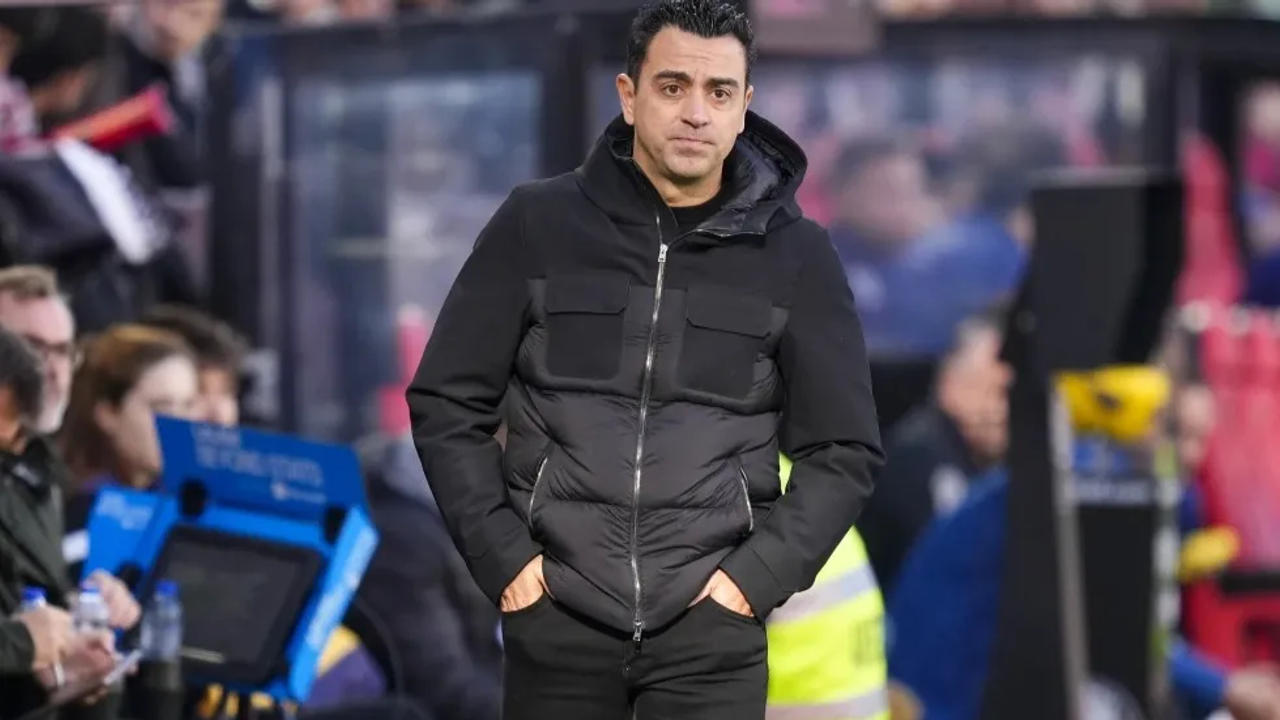 Barcelona manager Xavi 