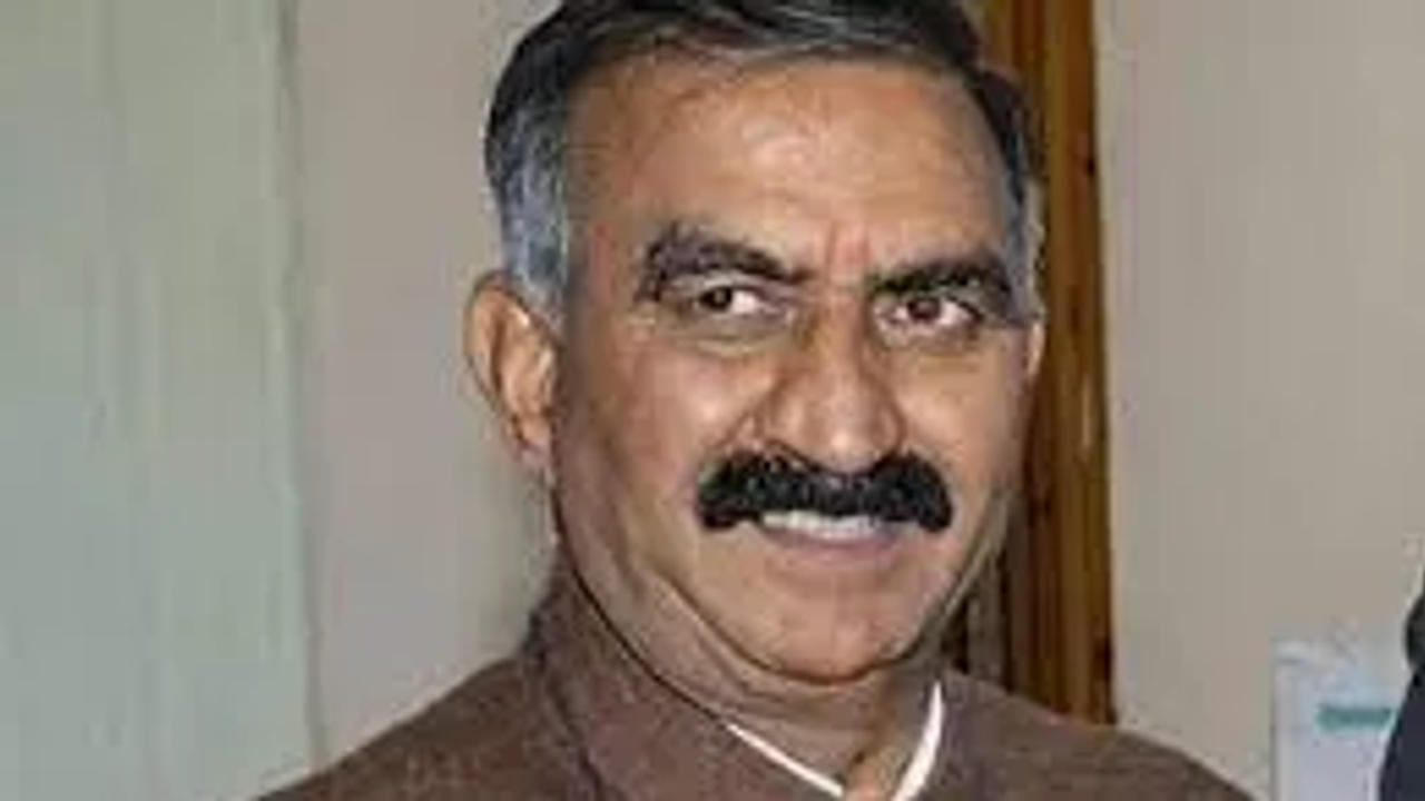 Himachal Pradesh Chief Minister Sukhvinder Singh Sukhu