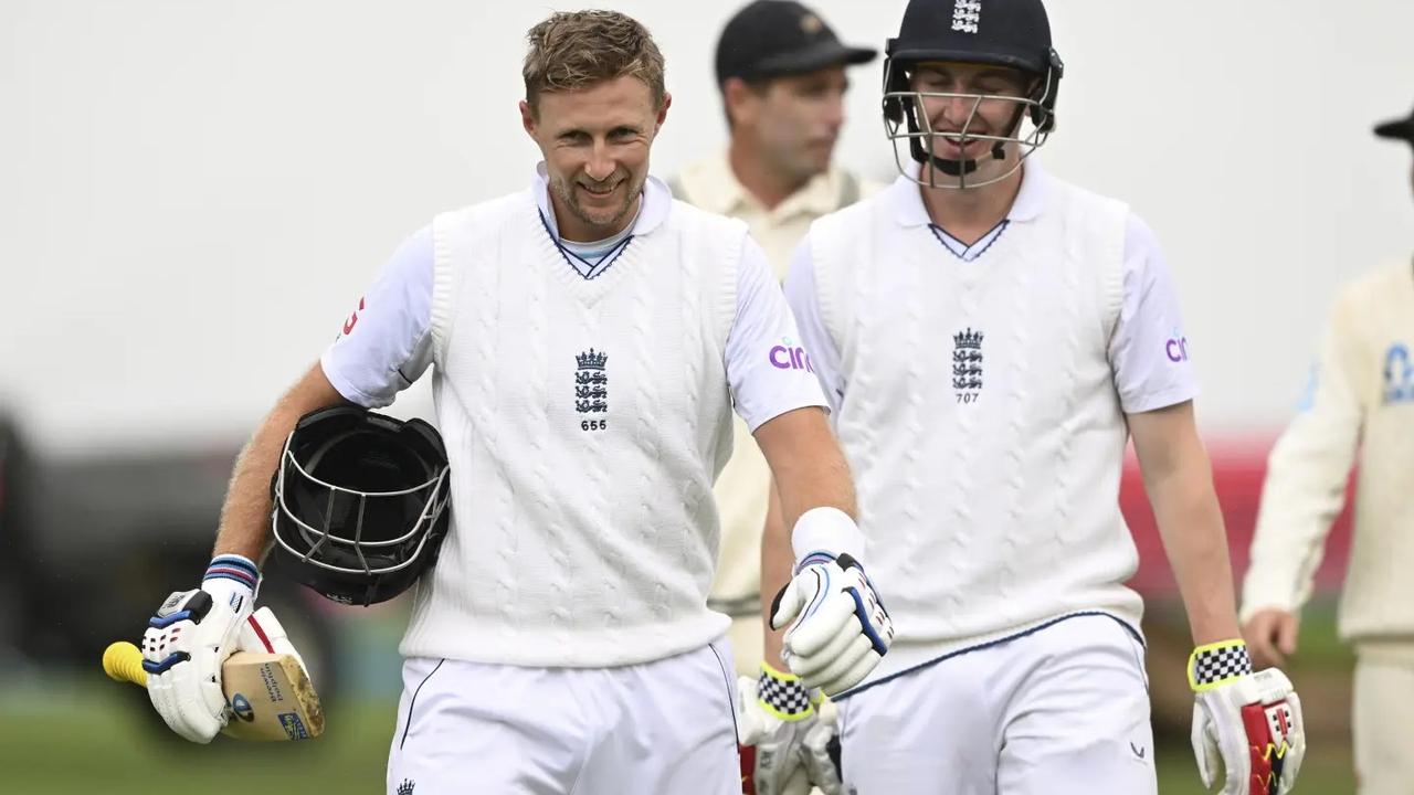 Joe Root and Harry Brook