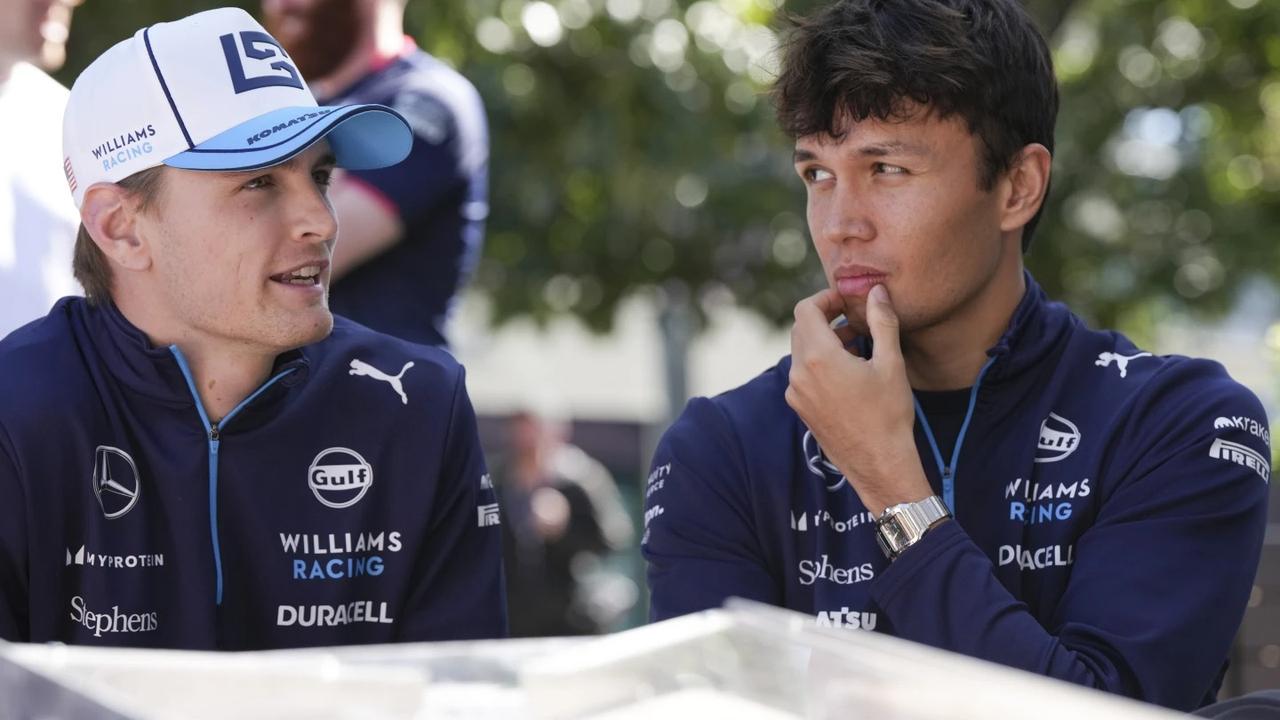 Logan Sargeant and Alexander Albon