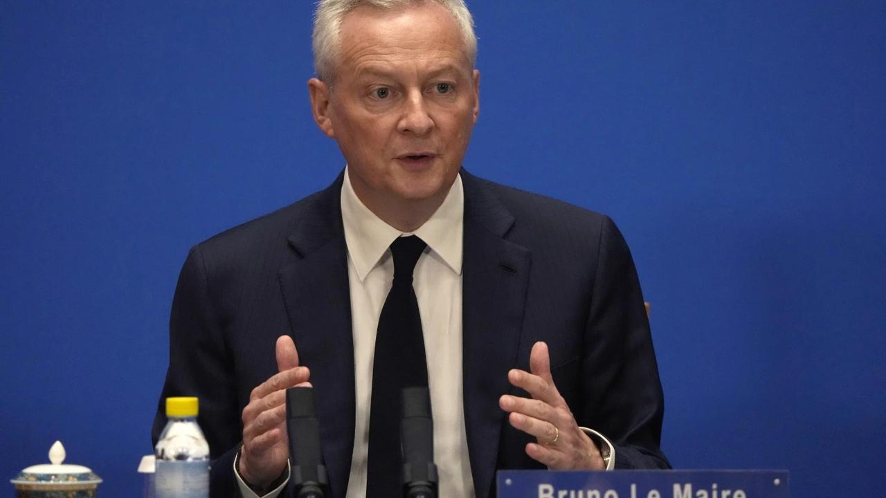 French Finance Minister Bruno Le Maire