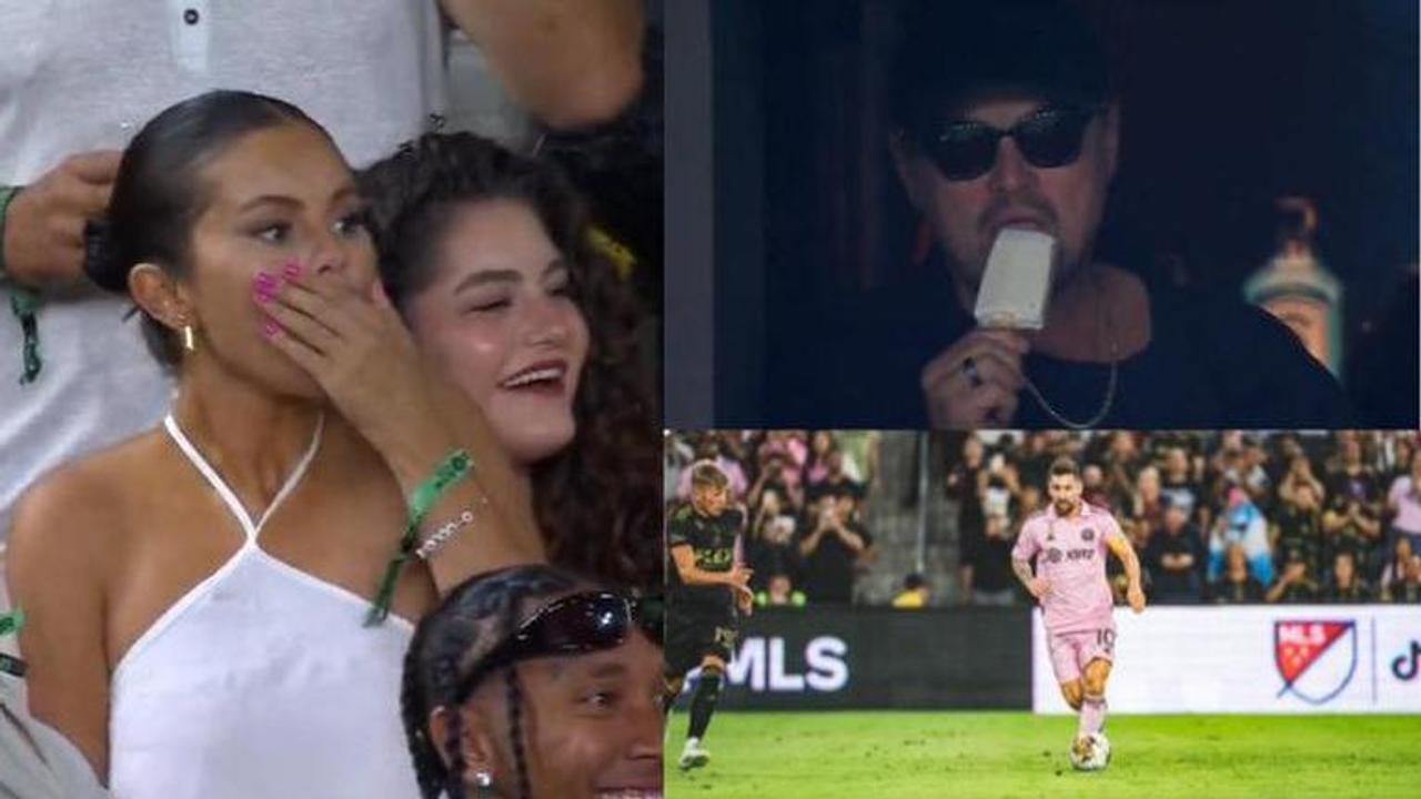 Salena Gomez, Leonardo DiCaprio & stars align to witness Lionel Messi Magic in MLS - WATCH