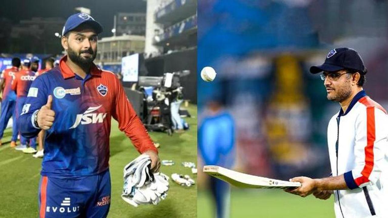 Rishabh Pant-Sourav Ganguly