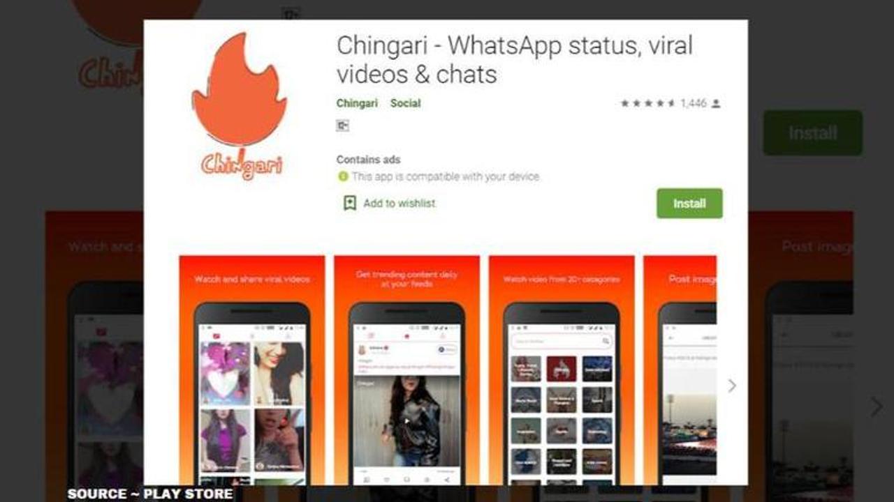 what is the chingari app