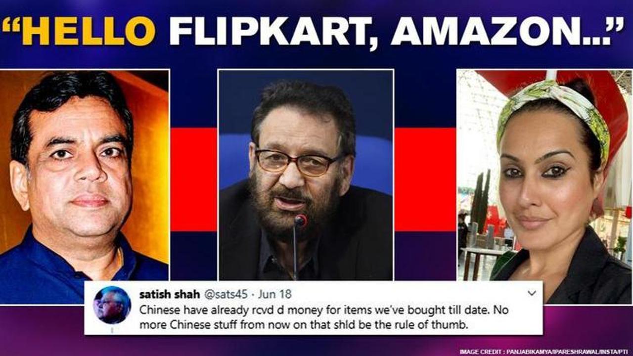 Boycott China: Paresh Rawal has message for e-commerce sites, South stars go off TikTok