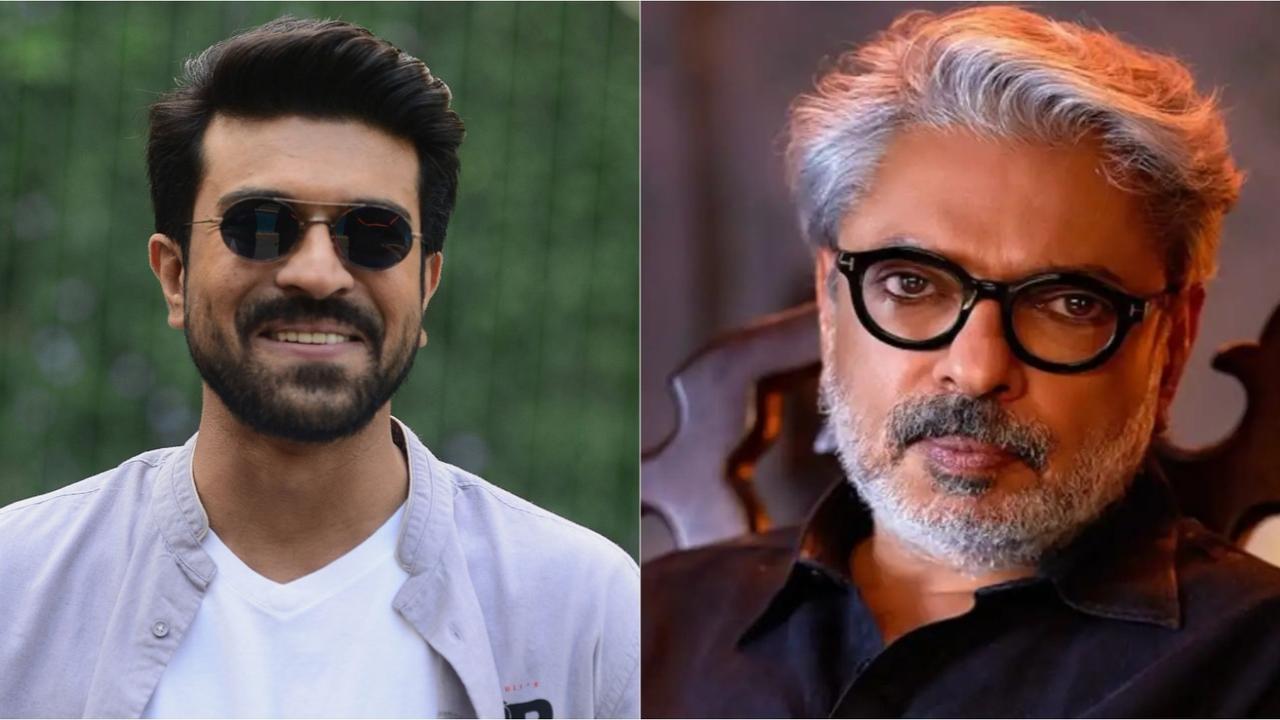 Ram Charan and Sanjay Leela Bhansali