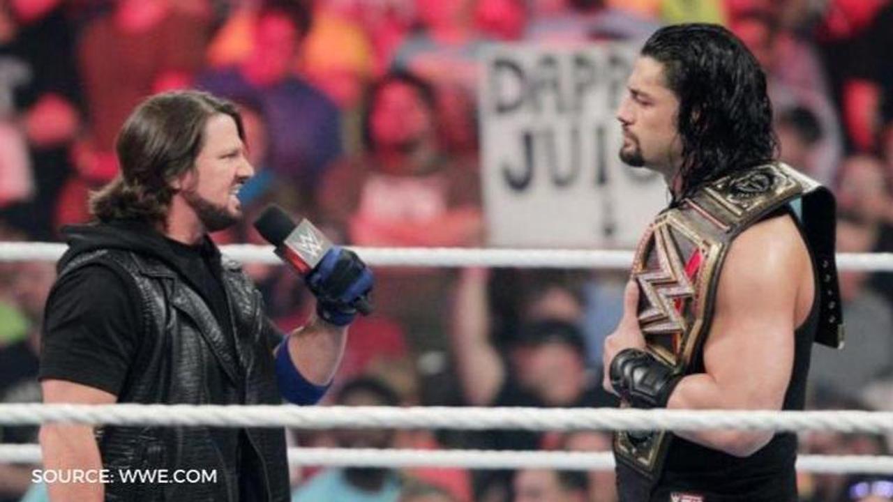 Aj Styles and Roman Reigns