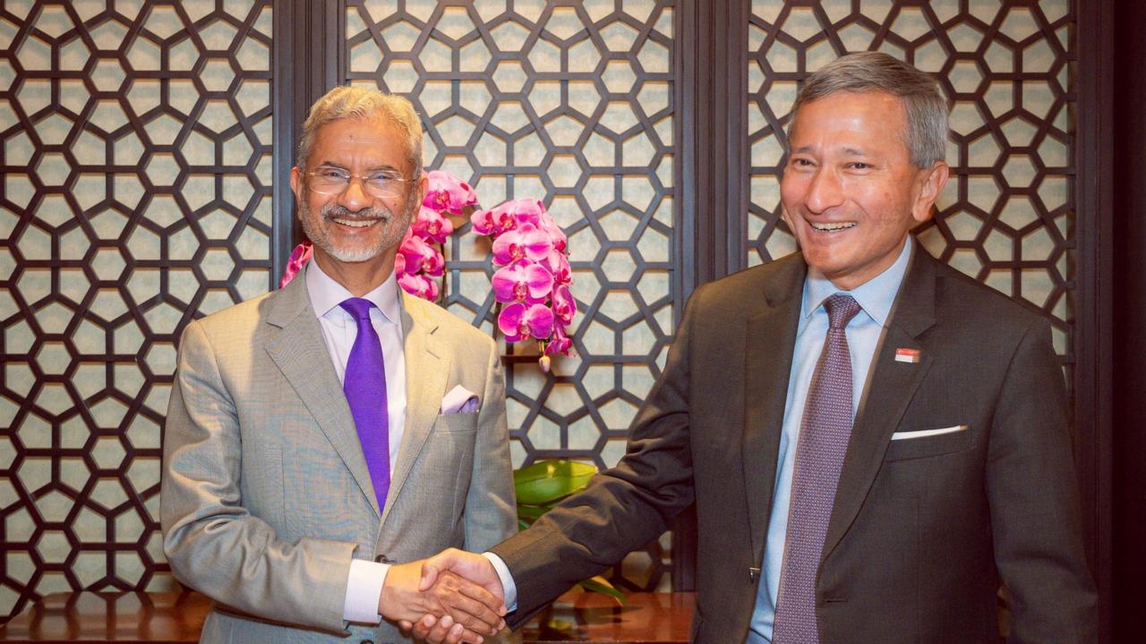 On Monday, External Affairs Minister S Jaishankar met his Singapore counterpart Vivian Balakrishnan. 