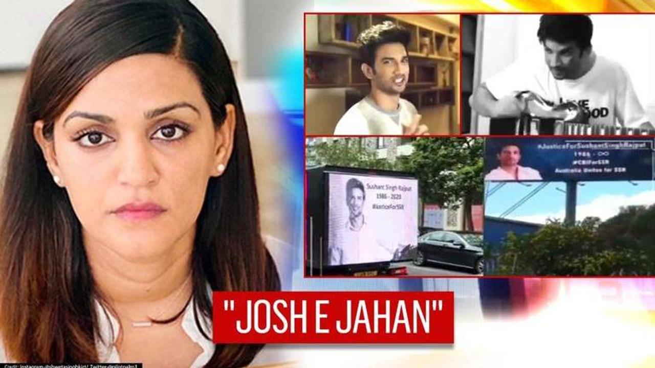 Sushant's sister Shweta makes request to 'warriors', showers love on 'Josh E Jahan' video