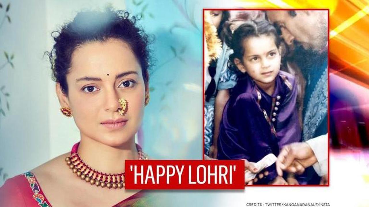 Kangana Ranaut extends Lohiri wishes with childhood pics, recalls celebrations in Himachal