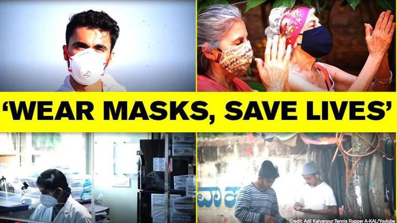 Tennis player Adil Kalyanpur comes up with #MaskOn rap to spread COVID-19 awareness