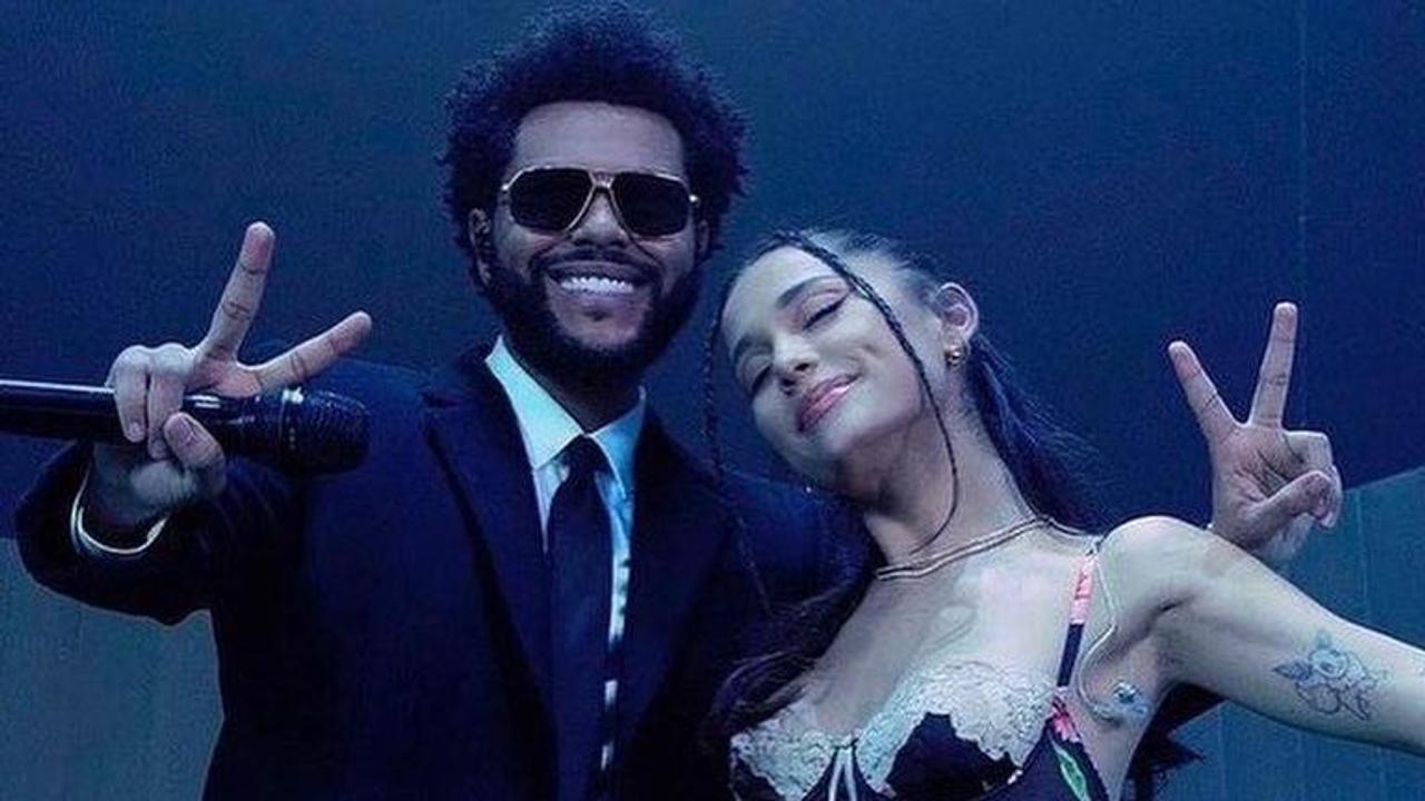 The Weeknd and Ariana Grande