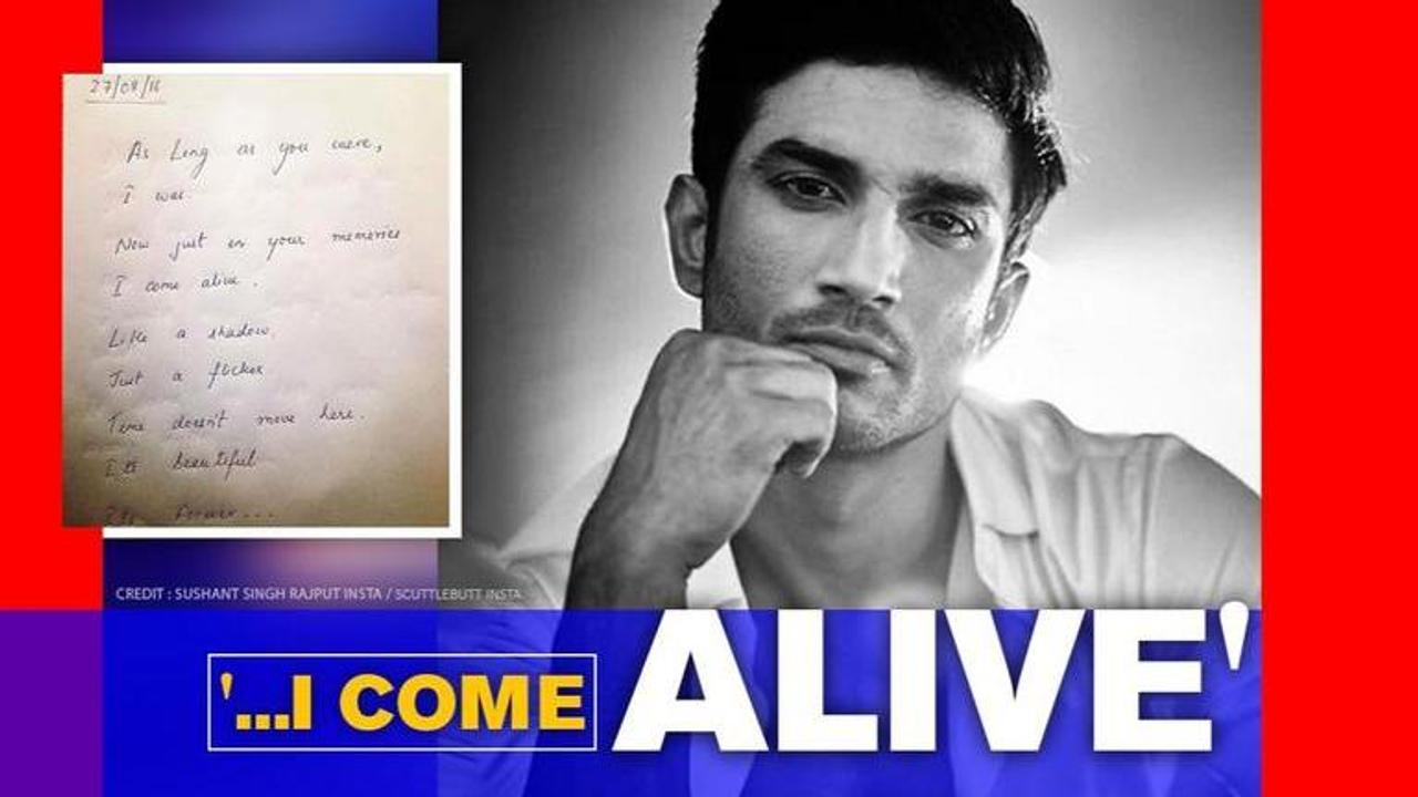 Sushant Singh Rajput’s handwritten poem for mother is sure to leave fans teary-eyed