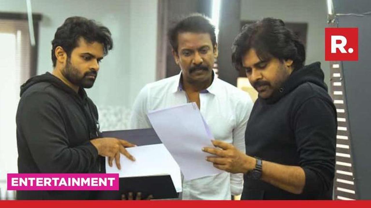 Sai Dharam Tej and Pawan Kalyan