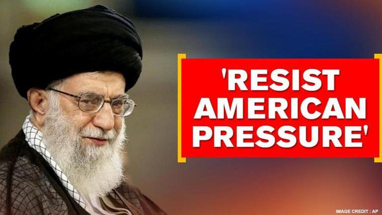 Iran's Khamenei rejects talks with US, says 'brutal sanctions aimed at collapsing economy'