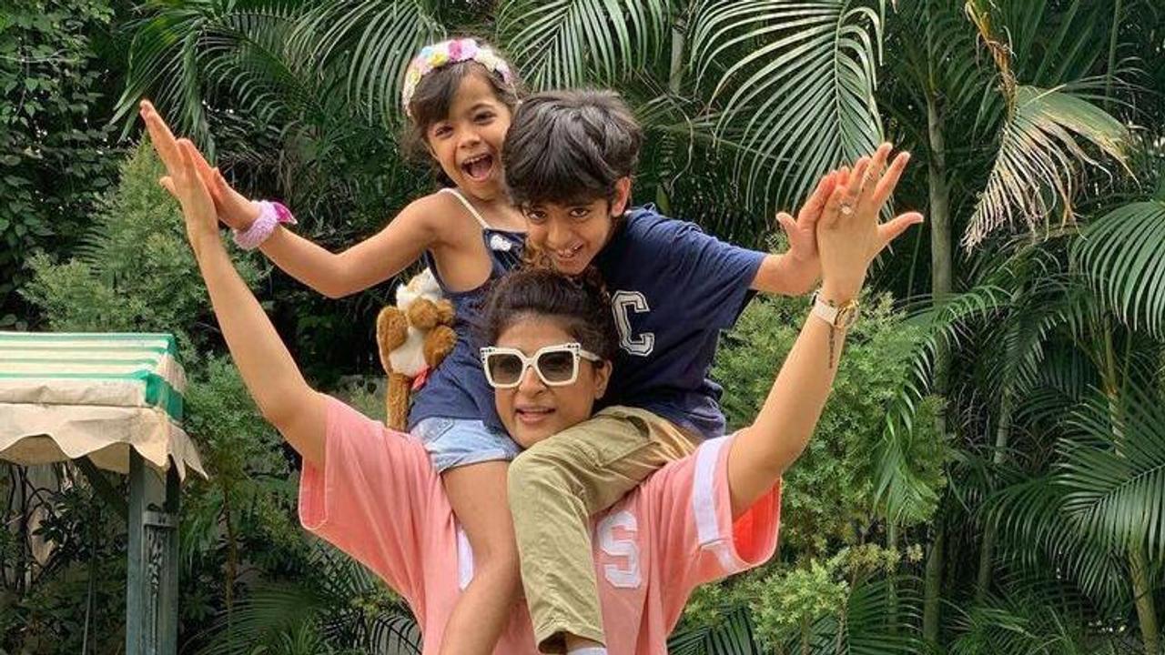 Tahira Kashyap kick-starts Diwali decoration with kids, playfully shares 'you can hire us'