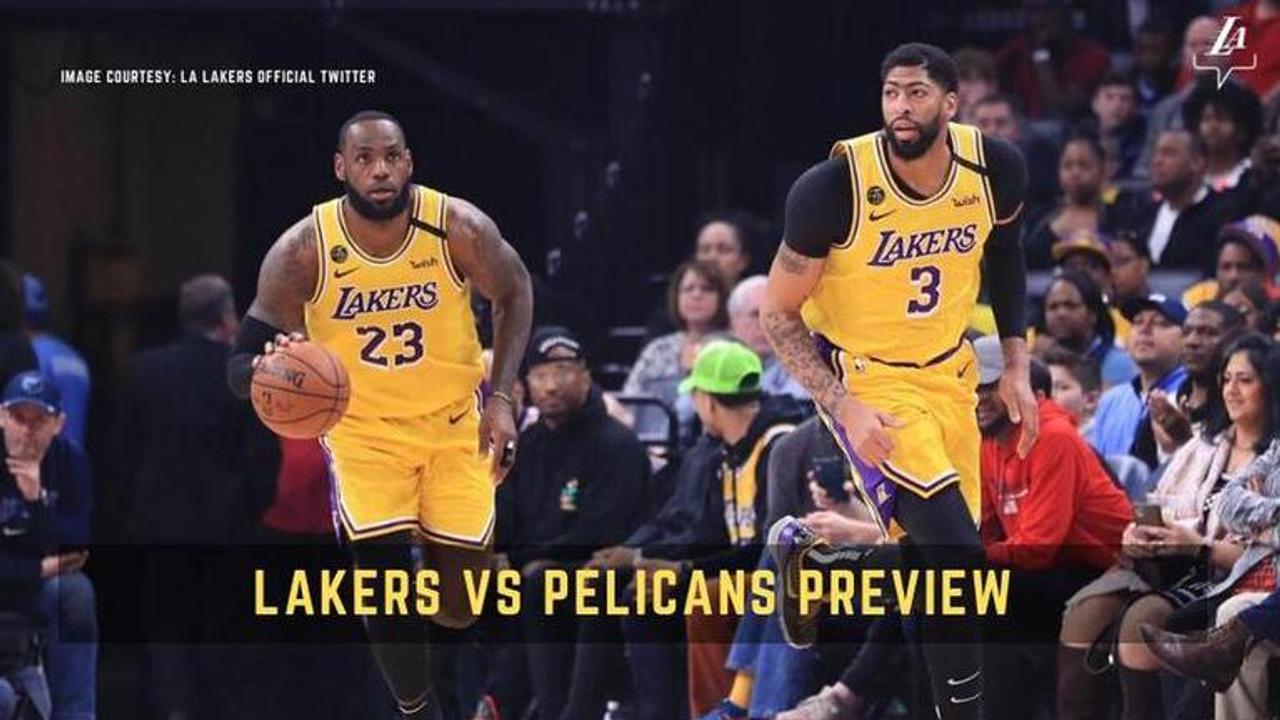 Lakers vs Pelicans live streaming