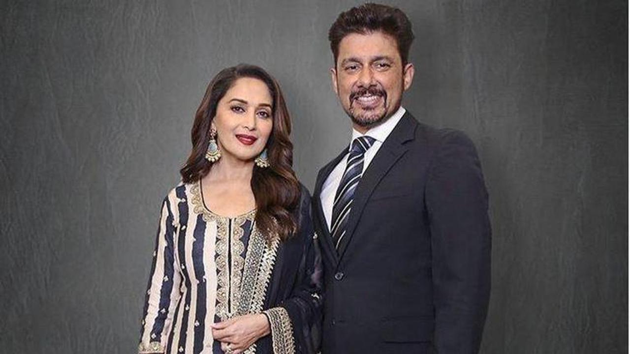 Madhuri Dixit Nene and Sriram Nene