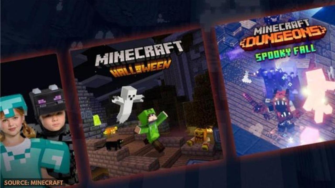 Minecraft Halloween skins