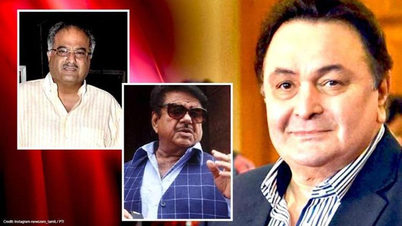 Rishi Kapoor's demise: Boney Kapoor, Shatrughan Sinha recalls memories with the actor